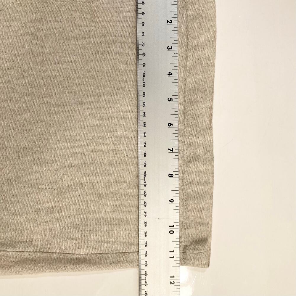 NWOT OLD NAVY Pants Women 2X Linen Cream/Beige Wide-Leg PullUp Pocket Drawstring - Picture 12 of 13